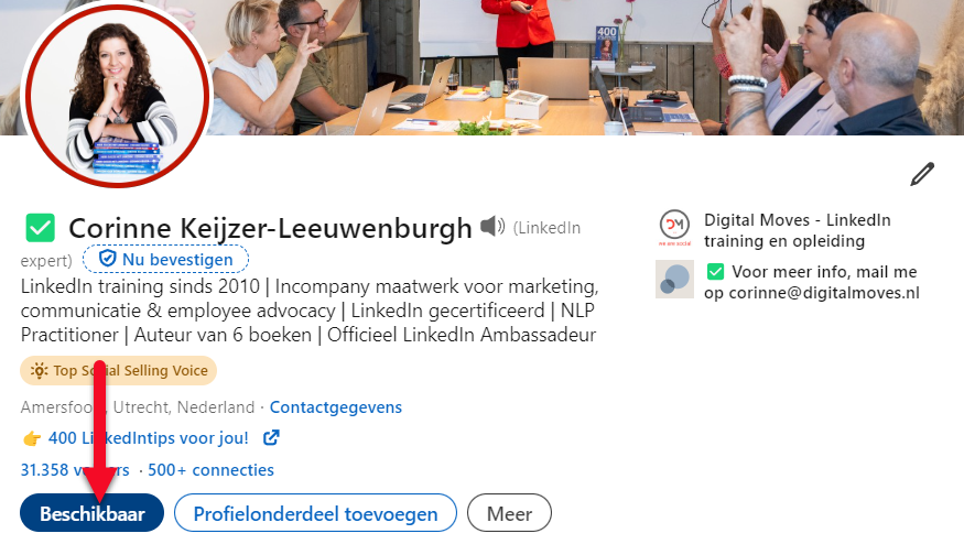 Hoe werken services op LinkedIn en waar vind je ze? LinkedIn expert en trainer Corinne Keijzer legt het je uit.